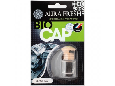 Ароматизатор AURA FRESH BIO CAP Black Ice от AURA FRESH Ароматизатор AURA FRESH BIO CAP Black Ice