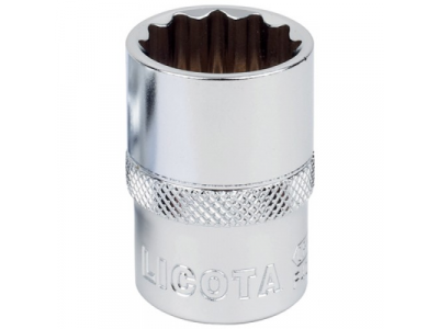 Головка торцевая 12гр. 1/2" 12мм от LICOTA Головка торцевая 12гр. 1/2" 12мм