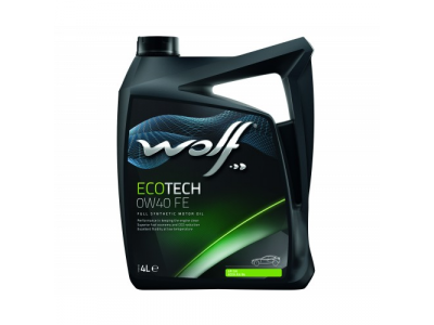 Моторное масло WOLF ECOTECH 0W40 FE 4L от WOLF Моторное масло WOLF ECOTECH 0W40 FE 4L