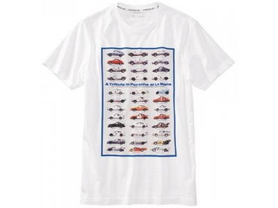 Футболка унисекс Porsche “A tribute to Porsche” T-shirt, артикул WAP8040XS0E от VAG Футболка унисекс Porsche “A tribute to Porsche” T-shirt, артикул WAP8040XS0E